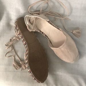 J.CREW Baja Suede Espadrilles in Desert Canyon Sandals